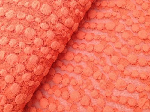 koronka elastyczna pomarańczowa www.sklepzkokarda.pl