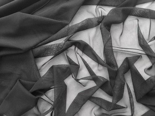 siatka elastyczna czarna czarny www.sklepzkokarda.pl