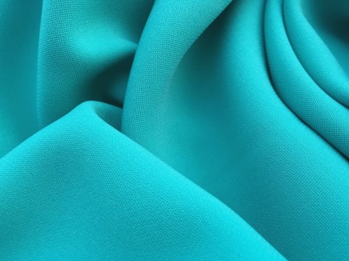 materiał sukienkowy turkusowy www.sklepzkokarda.pl 